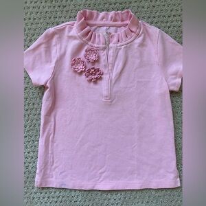 Lilly Pulitzer girls polo shirt, like new, size 6-7